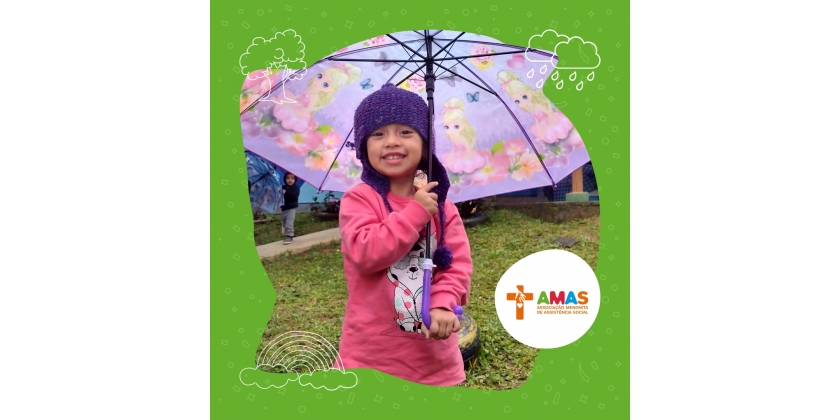 Dia de chuva - Crianças