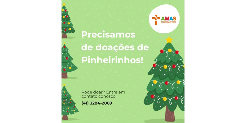 Doação de Pinheirinhos