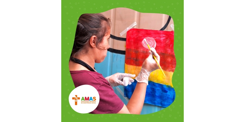 Pintando os sentimentos no SCFV