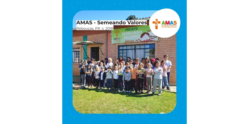 Conheça as Unidades da AMAS! - Unidade AMAS Semeando Valores (Rebouças)