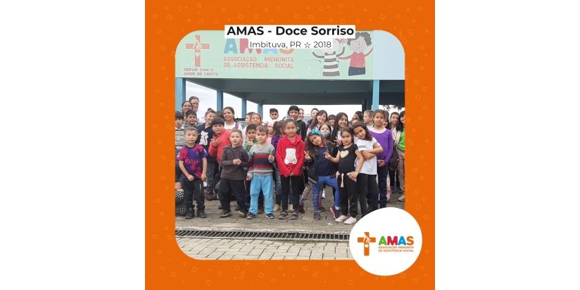 Conheça as Unidades da AMAS! - Unidade AMAS Doce Sorriso (Imbituva), em parceria com Obra Missionária