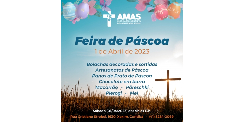 Feira de Páscoa AMAS 2023